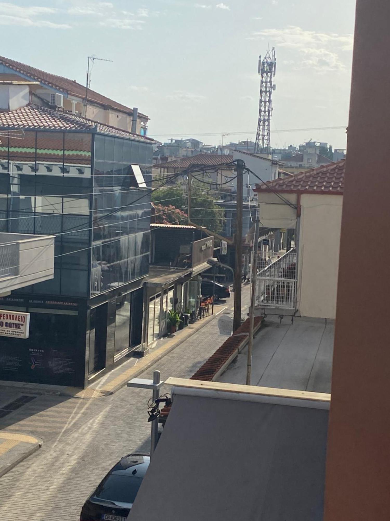 Kelesi Apartments Nea Kallikrateia ภายนอก รูปภาพ